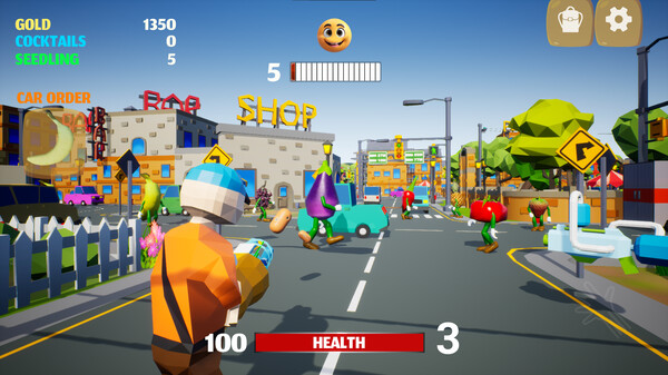 Berry Bash game for Linux 1