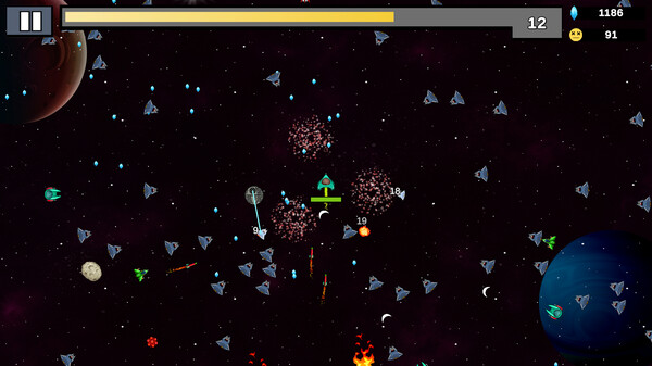 Space Horde Attack game for Linux 1