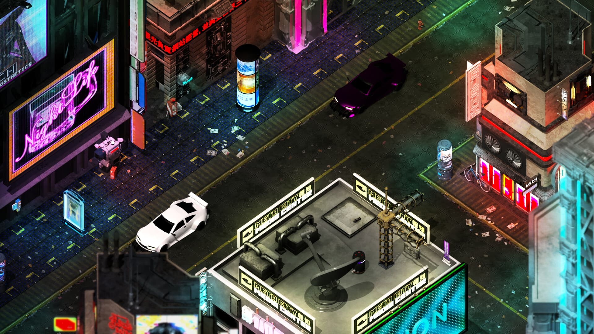 RPG Maker MV - CyberCity Core Tiles screenshot screenshot 2