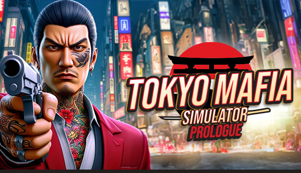 Imagen de la cápsula de "Tokyo Mafia Simulator Prologue" que utilizó RoboStreamer para las transmisiones en Steam