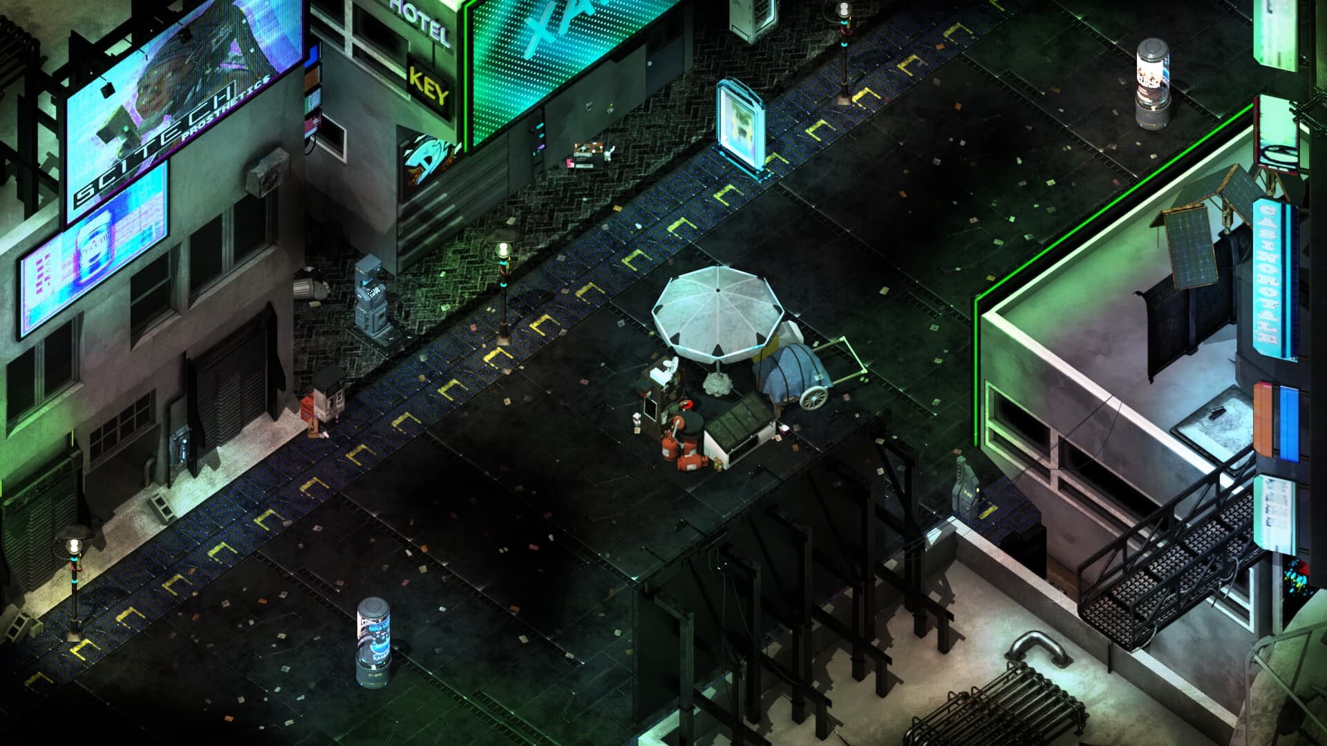 RPG Maker MZ - CyberCity Core Tiles screenshot screenshot 3