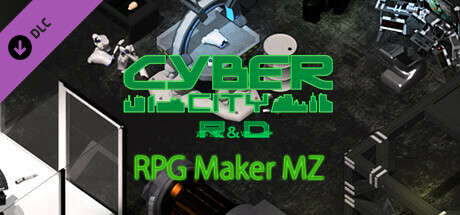 RPG Maker MZ - CyberCity R&D Tiles