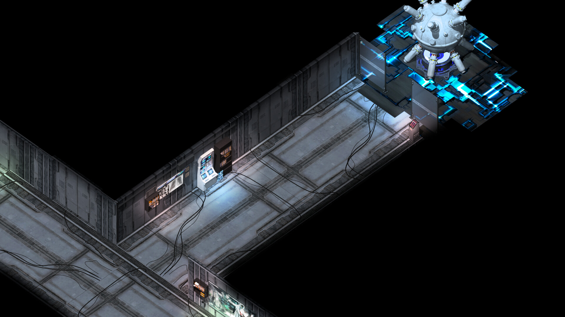 RPG Maker MZ - CyberCity R&D Tiles screenshot screenshot 1