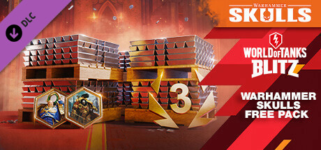 World of Tanks Blitz - Warhammer Skulls Free Pack banner image