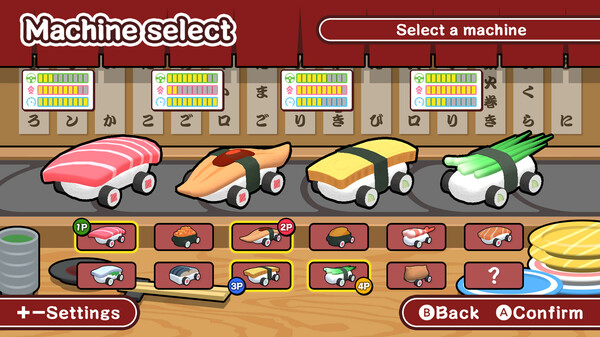 SUSHI Race game for Linux 1