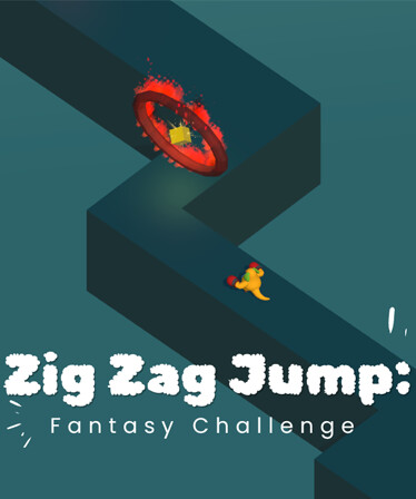 Zig Zag Jump: Fantasy Challenge