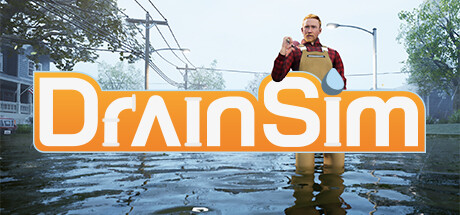 Steam header art for DrainSim