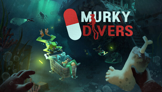Capsule Grafik von "Murky Divers", das RoboStreamer für seinen Steam Broadcasting genutzt hat.