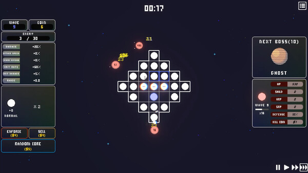 Random Core Defense game for Linux 1