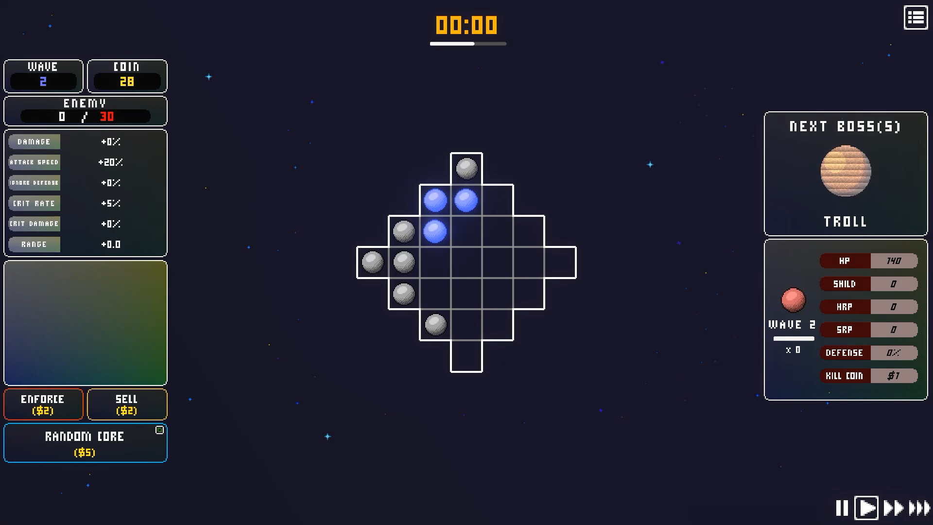Random Core Defense screenshot 1