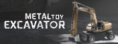 Metal Toy Excavator