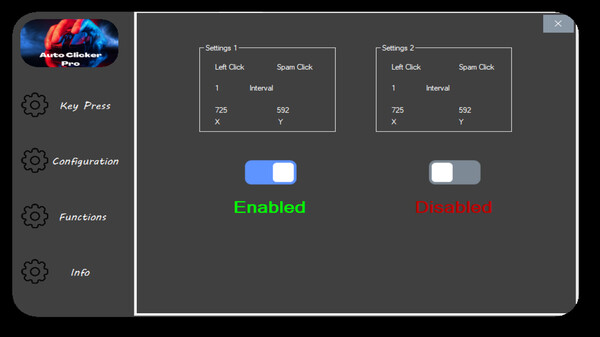Auto Clicker Pro game for windows Pc 1