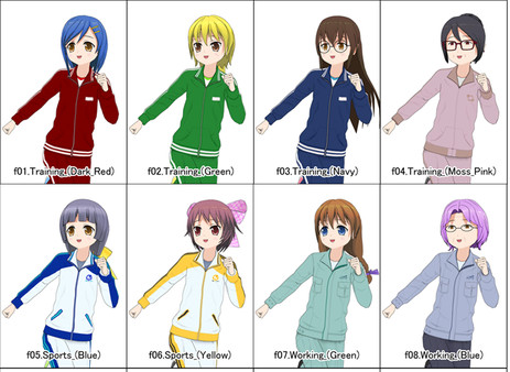 скриншот ComiPo!: Work & Training Wear 2