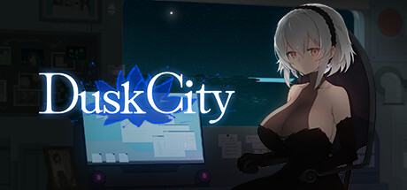 Steam header art for Dusk City