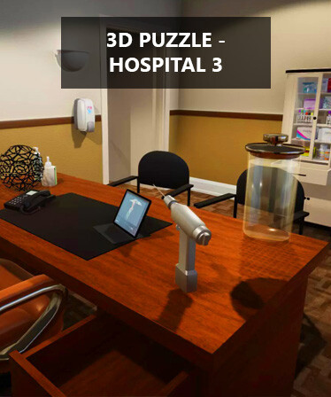 3D PUZZLE - Hospital 3
