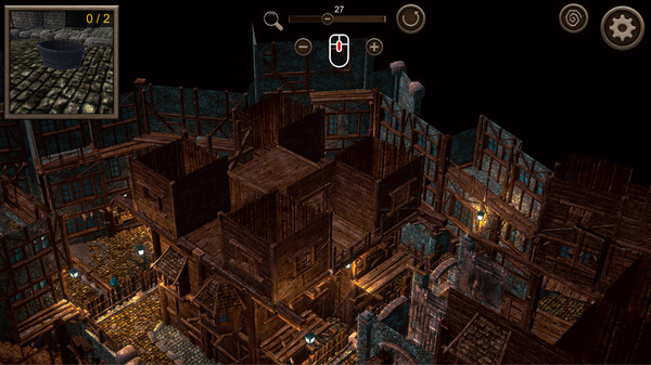 Hidden Haunted Town Top-Down 3D