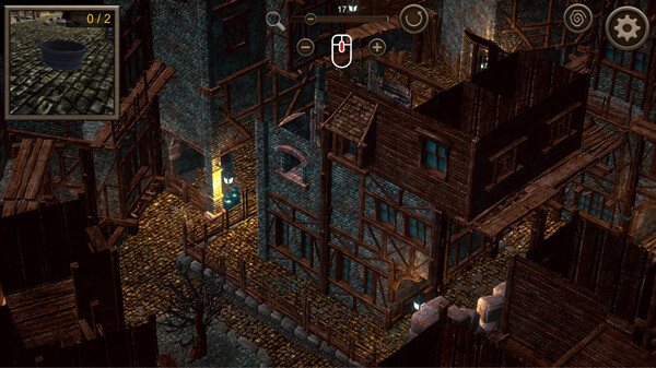 Hidden Haunted Town Top-Down 3D game for Linux 1