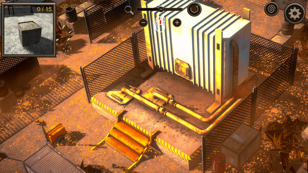 Hidden FPS Shooting Top-Down 3D game for Linux 1