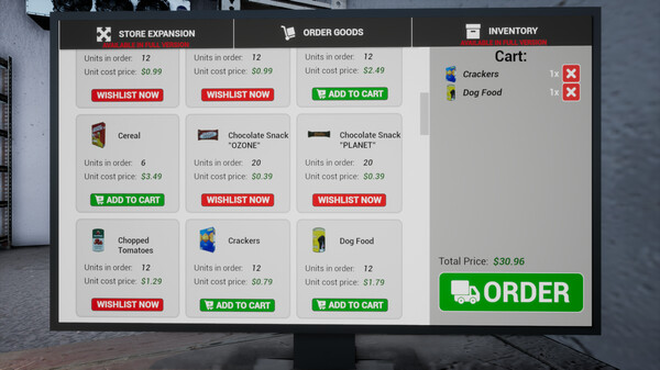 Скриншот из Grocery Store Simulator: Prologue