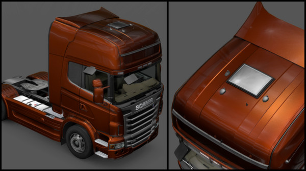 скриншот Euro Truck Simulator 2 - Metallic Paint Jobs Pack 0