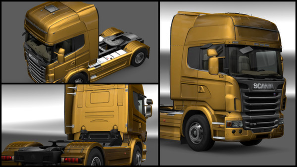 скриншот Euro Truck Simulator 2 - Metallic Paint Jobs Pack 2