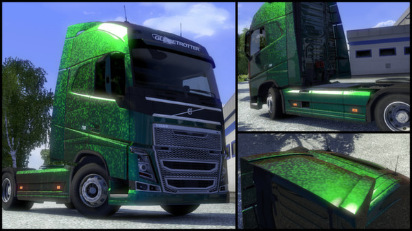 скриншот Euro Truck Simulator 2 - Metallic Paint Jobs Pack 1
