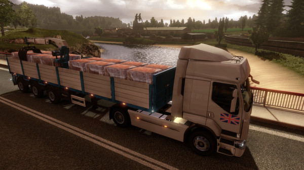 скриншот Euro Truck Simulator 2 - UK Paint Jobs Pack 4