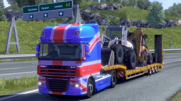 скриншот Euro Truck Simulator 2 - UK Paint Jobs Pack 5