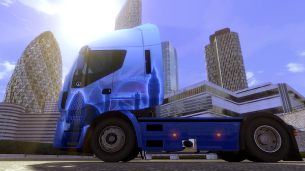 скриншот Euro Truck Simulator 2 - UK Paint Jobs Pack 3