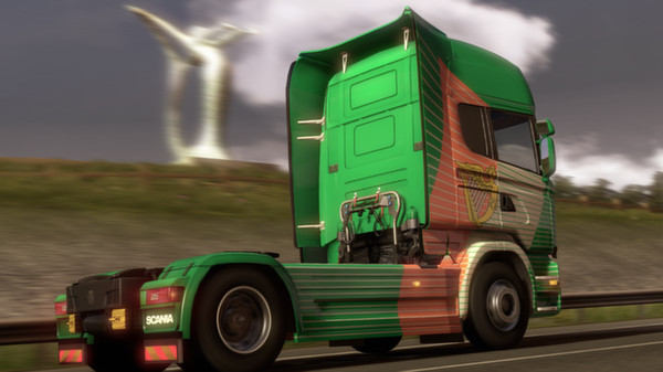 скриншот Euro Truck Simulator 2 - Irish Paint Jobs Pack 0