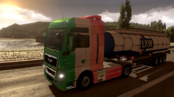 скриншот Euro Truck Simulator 2 - Irish Paint Jobs Pack 1