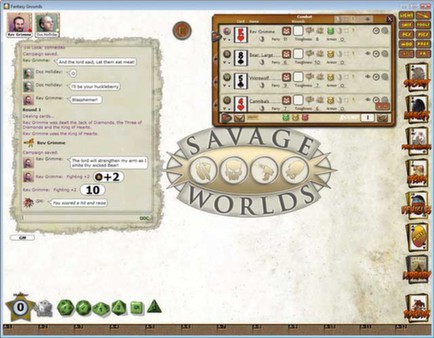 скриншот Fantasy Grounds - Savage Worlds Ruleset 0
