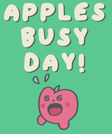 Apples Busy Day