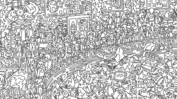 Скриншот из Click on ladybugs together