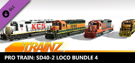 Trainz 2022 DLC - Pro Train: SD40-2 Loco Bundle 4 banner image