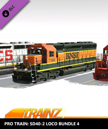 Trainz 2022 DLC - Pro Train: SD40-2 Loco Bundle 4