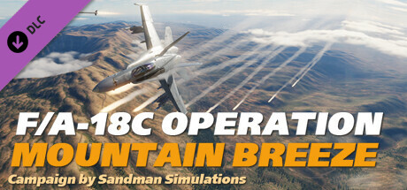 DCS: F/A-18C Operation Mountain Breeze by Sandman Simulations banner image