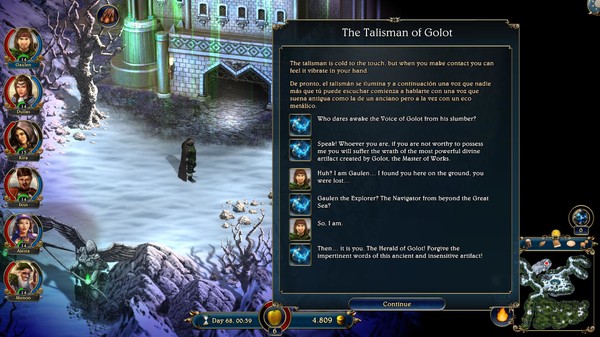 скриншот Lords of Xulima - The Talisman of Golot 2