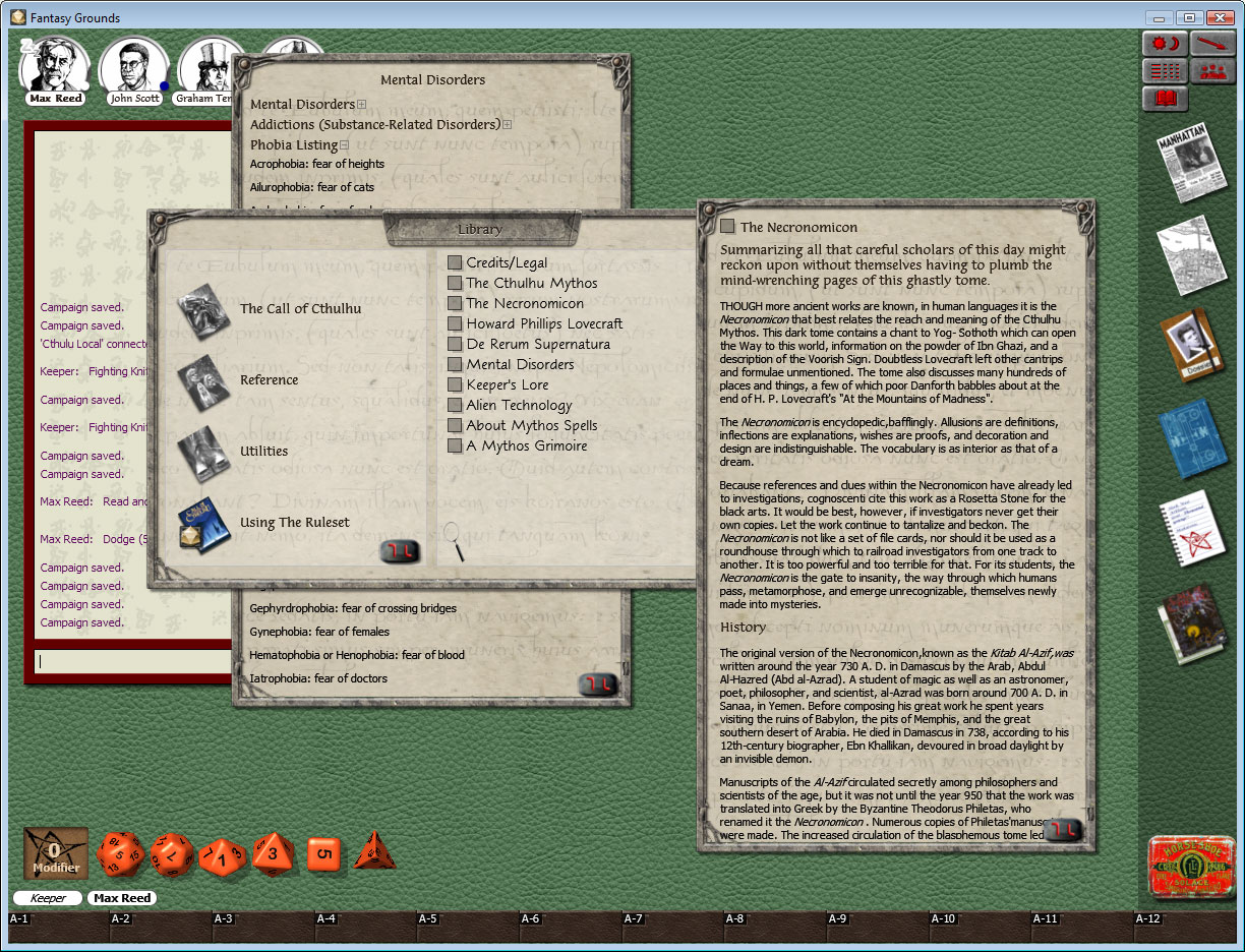 Steam：Fantasy Grounds Call of Cthulhu Ruleset