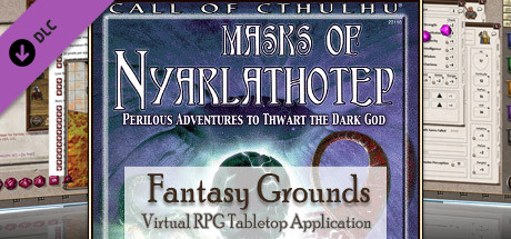 Fantasy Grounds - Call of Cthulhu: Masks of Nyarlathotep banner image