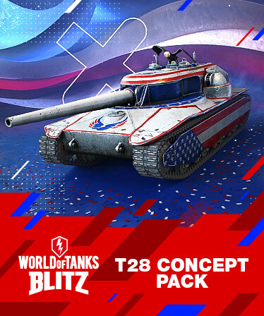 World of Tanks Blitz - T28 Concept Pack
