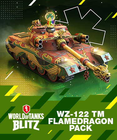 World of Tanks Blitz - WZ-122 TM Flamedragon Pack