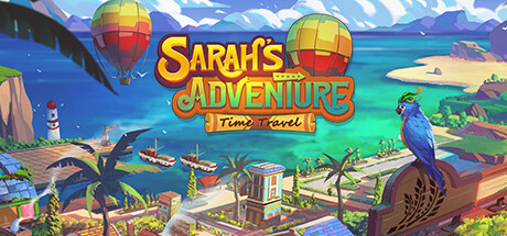 Steam header art for Sarah's Adventure: Time Travel