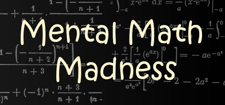 Mental Math Madness header banner