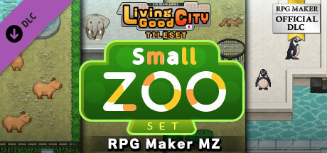 RPG Maker MZ - SERIALGAMES LivingGoodCity Tileset - Small Zoo Set banner