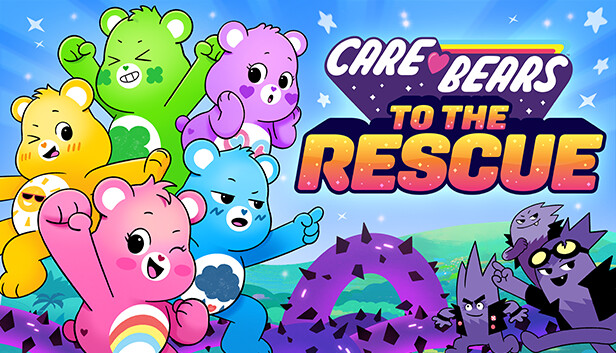 Imagen de la cápsula de "Care Bears: To The Rescue" que utilizó RoboStreamer para las transmisiones en Steam