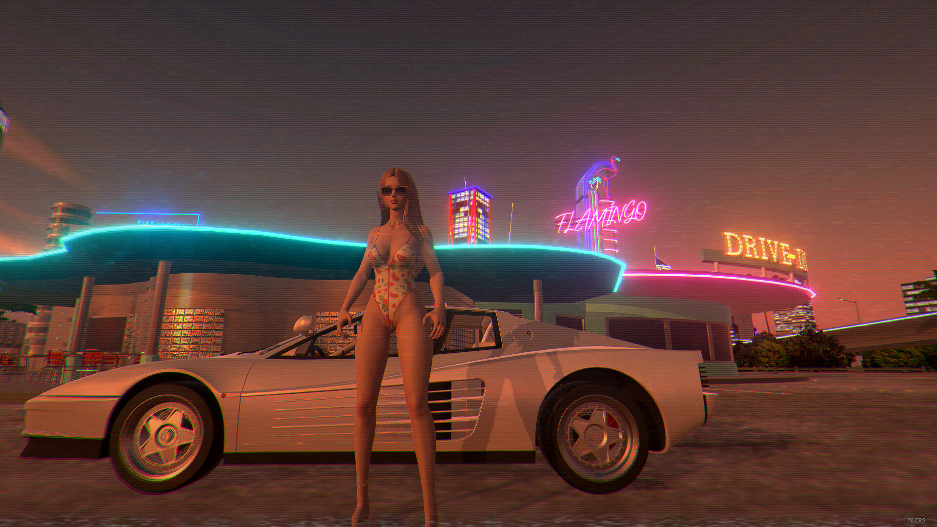 Retrowave World - Supporter Pack screenshot screenshot 1