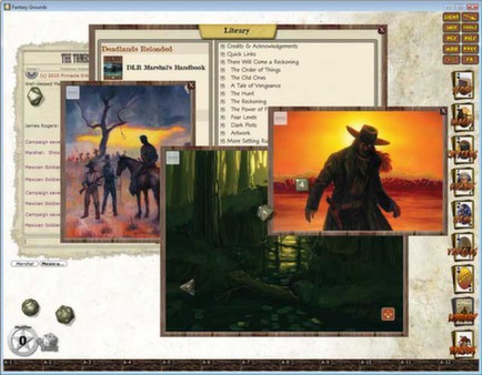 скриншот Fantasy Grounds - Deadlands Reloaded: Marshall's Handbook and Extension 1