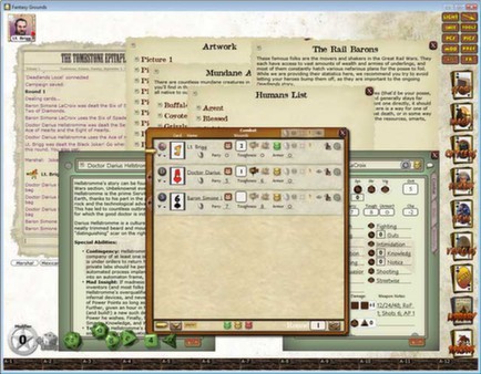 скриншот Fantasy Grounds - Deadlands Reloaded: Marshall's Handbook and Extension 3