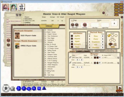 Fantasy Grounds - Deadlands Reloaded: Player's Handbook for steam Fantasy Grounds - Deadlands Reloaded: Player's Handbook for steam